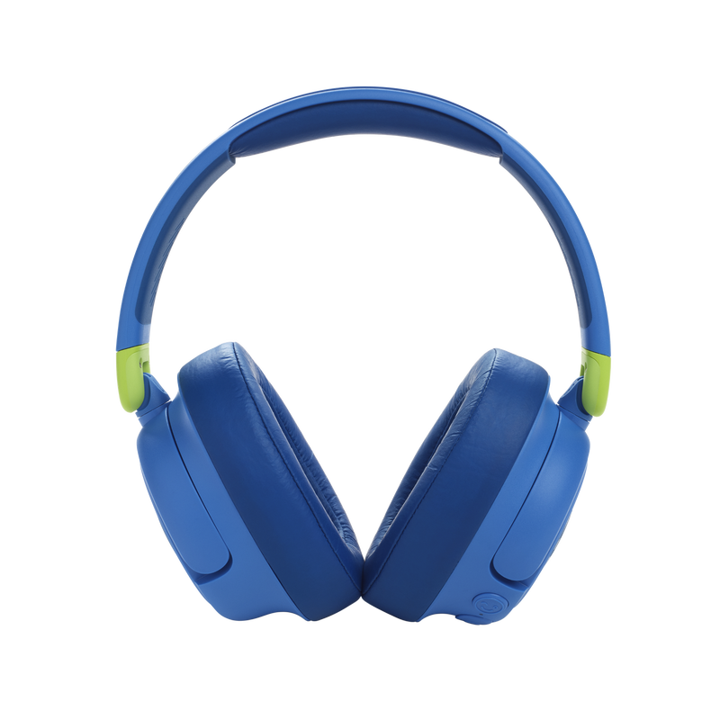 JBL JR 460NC - Blue - Wireless over-ear Noise Cancelling kids headphones - Front image number null